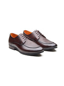 Kevin Leather Derby Shoes Brown
