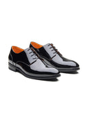 Mirko Leather Derby Shoes Black