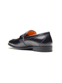 Nerio Leather Formals Shoes Black