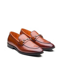 Nerio Leather Formals Shoes Tan