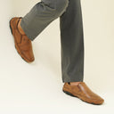 Alessio Leather Formals Tan