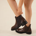 Capua Ankle Boots Brown