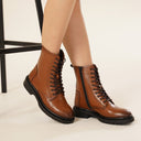 Cascina Ankle Boots Tan