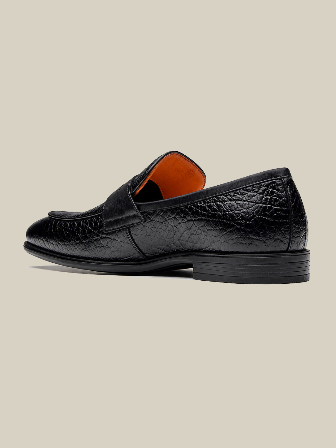 Nunzio Leather Formal Shoes Black