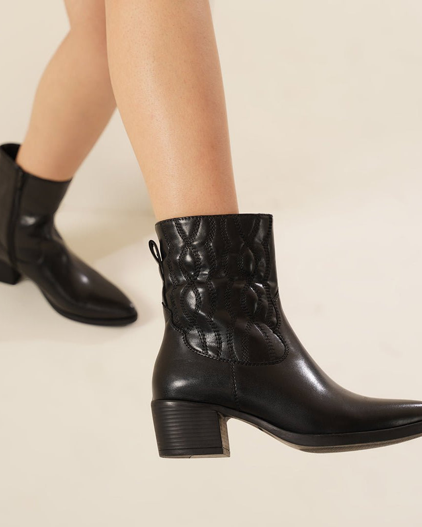 Chiavari Ankle Boots Black