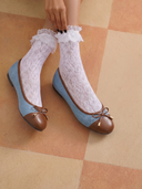 Clara Ballerinas Blue-Brown