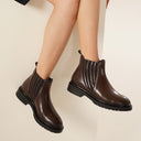 Capua Ankle Boots Brown