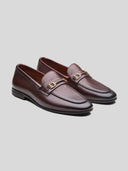 Fulvio Leather Formals Shoes Brown