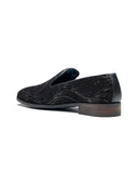 Gabriele Ethnic Slip Ons Black