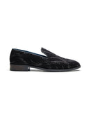 Gabriele Ethnic Slip Ons Black