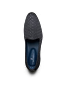 Gianni Ethnic Slip Ons Black