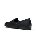 Gianni Ethnic Slip Ons Black