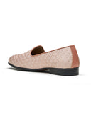 Gianni Ethnic Slip Ons Pink