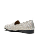 Gigino Ethnic Slip Ons Grey