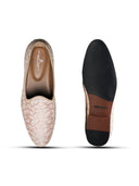 Gigino Ethnic Slip Ons Pink