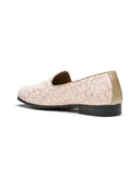 Gigino Ethnic Slip Ons Pink