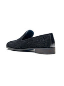 Graziano Ethnic Slip Ons Black