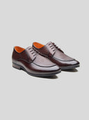 Kevin Leather Derby Shoes Brown