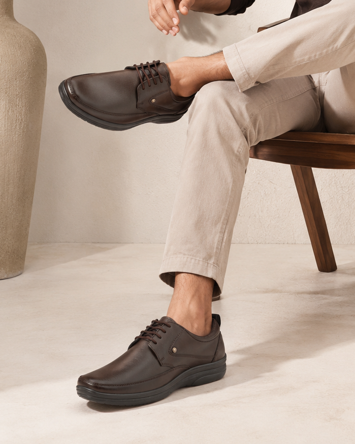 Padua Comfort Shoes Brown