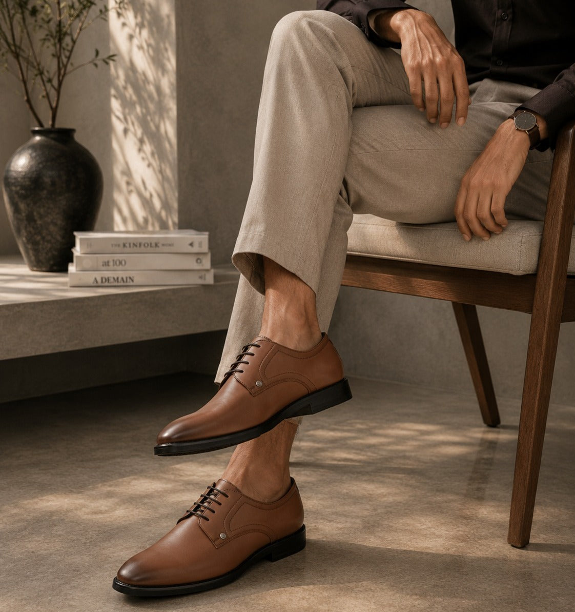 Adrano Fashion Formals Tan