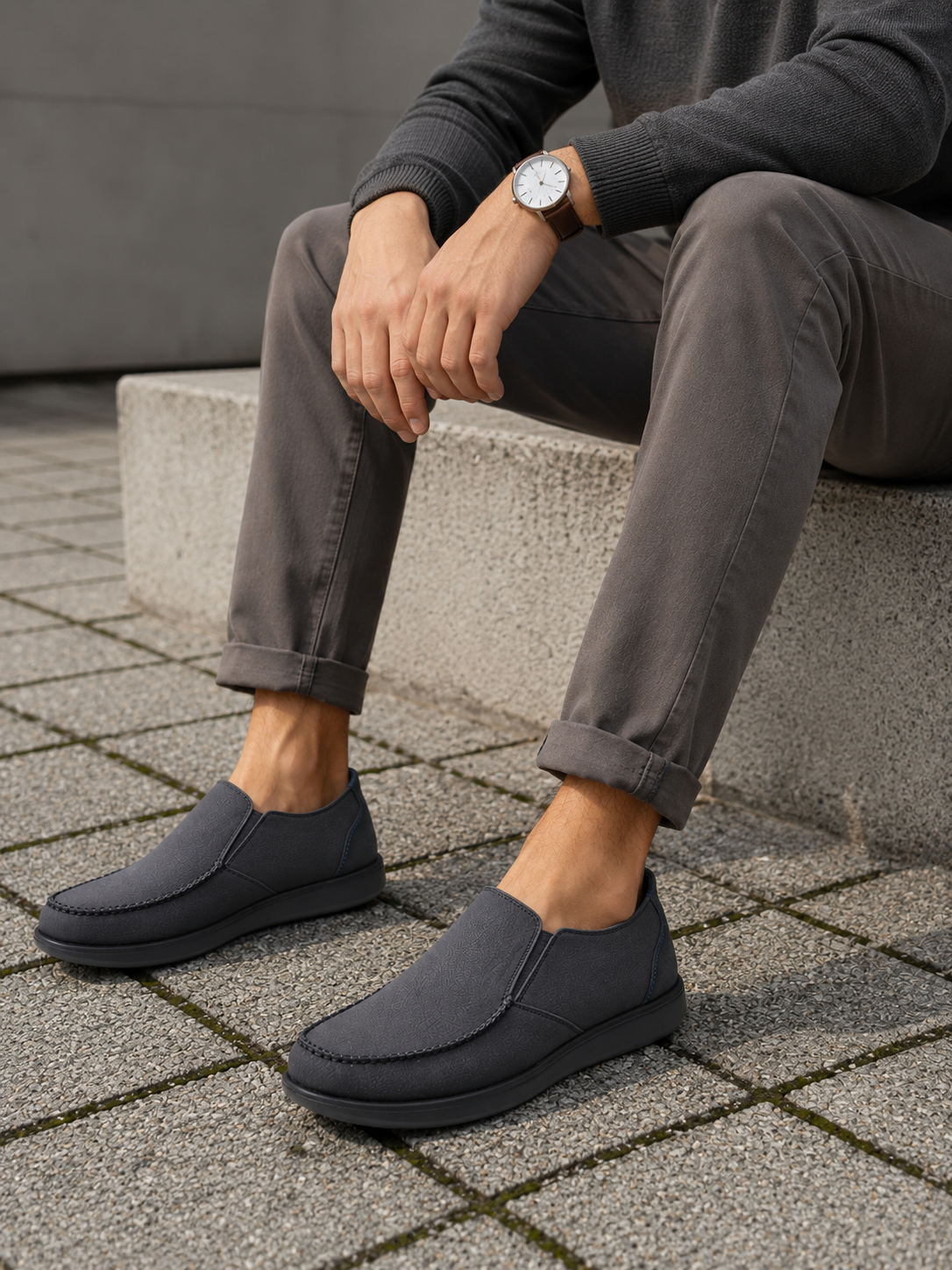 Cuneo Casuals Shoes Black