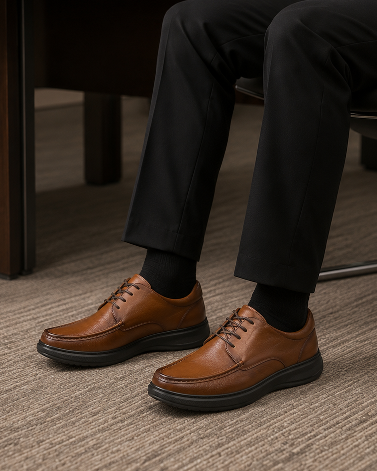 Mateo Leather Formals Tan