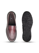 Tonali Leather Formals Bordo