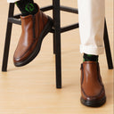 Ricci Leather Formals Tan