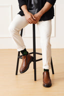 Ricci Leather Formals Tan