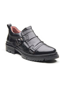 Pedro Leather Formals Black