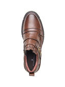 Michael Angelo's Leather Pedro Formals For Men Dark Tan
