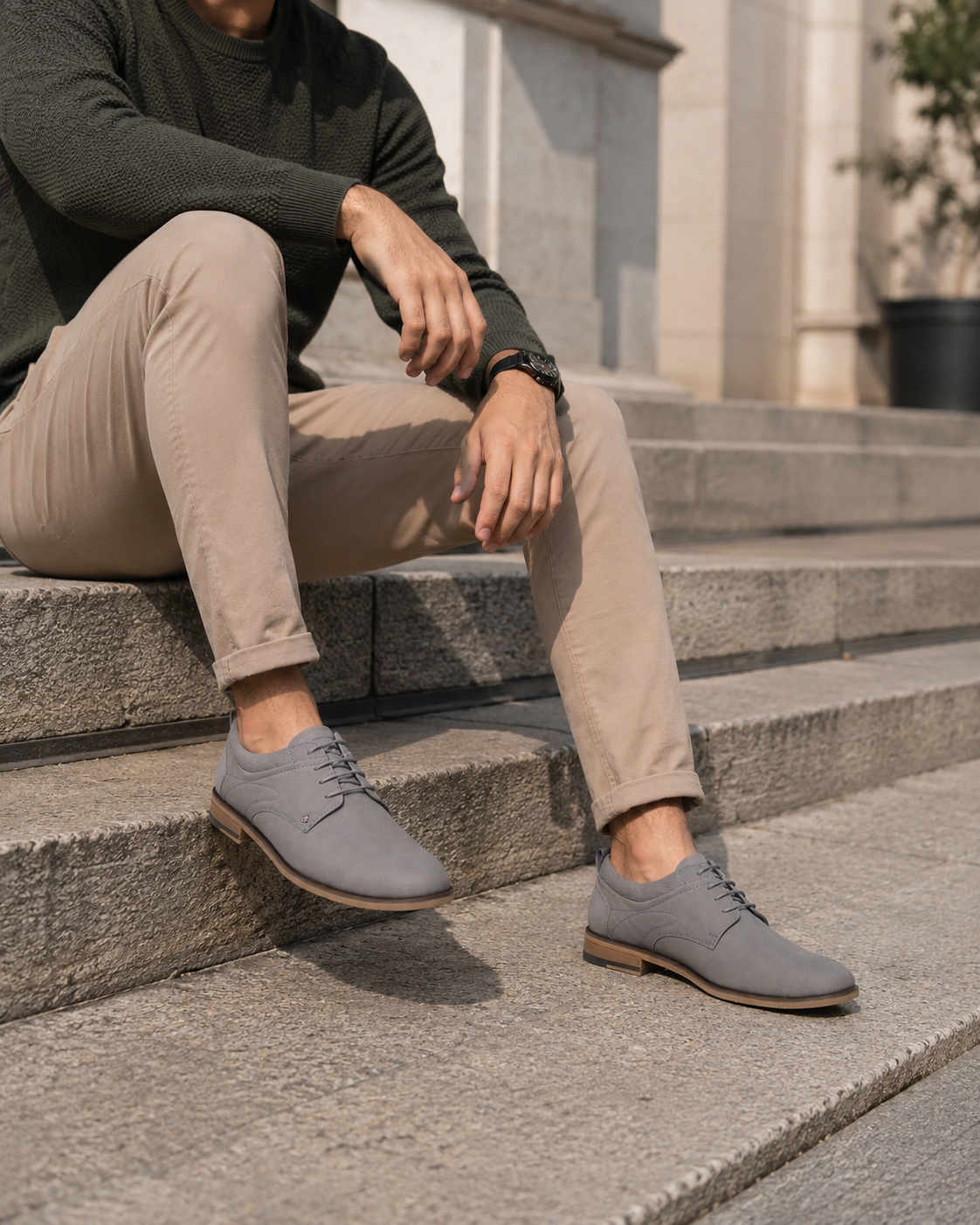 Dante Casual Shoes Grey