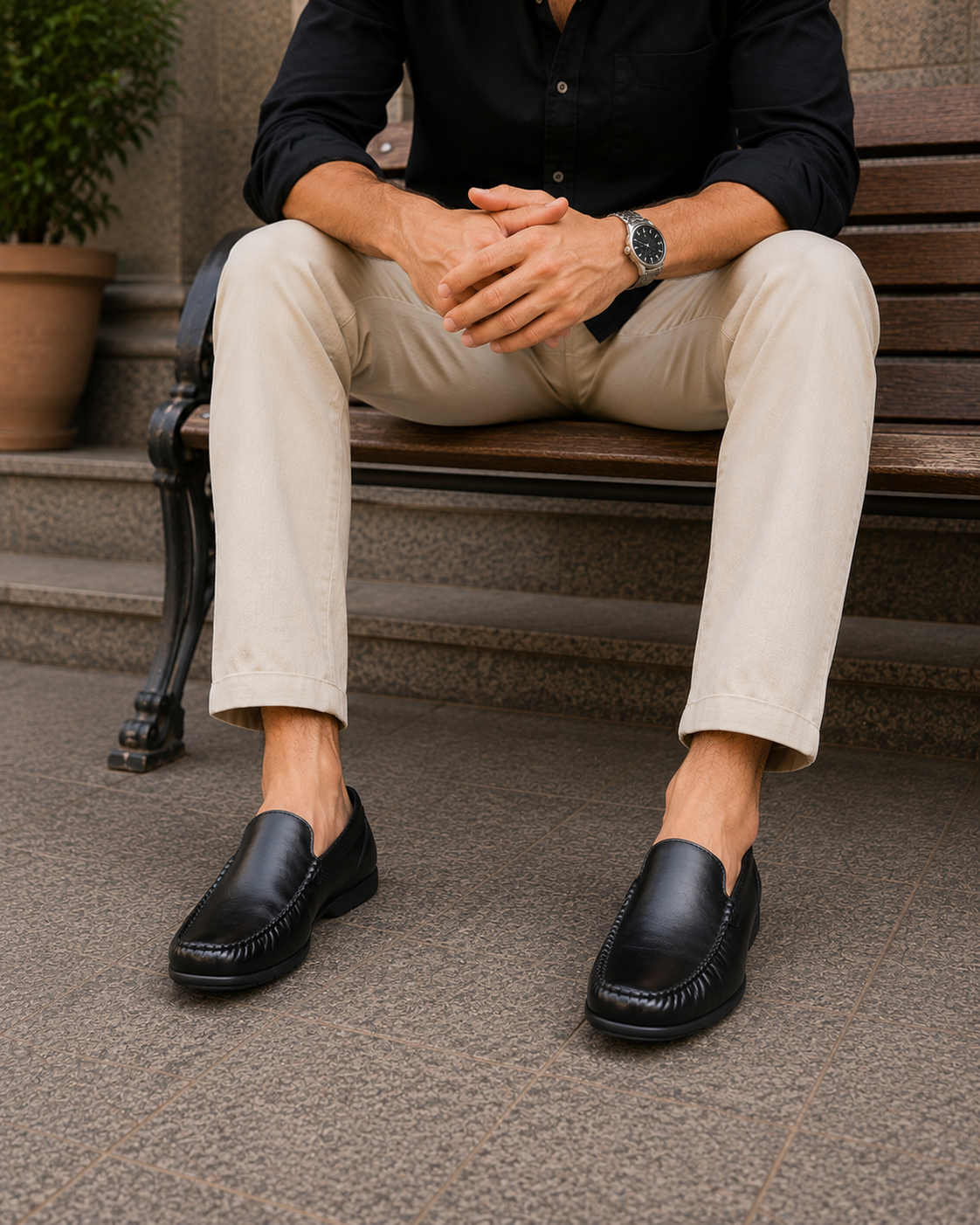Hedin Loafers Black