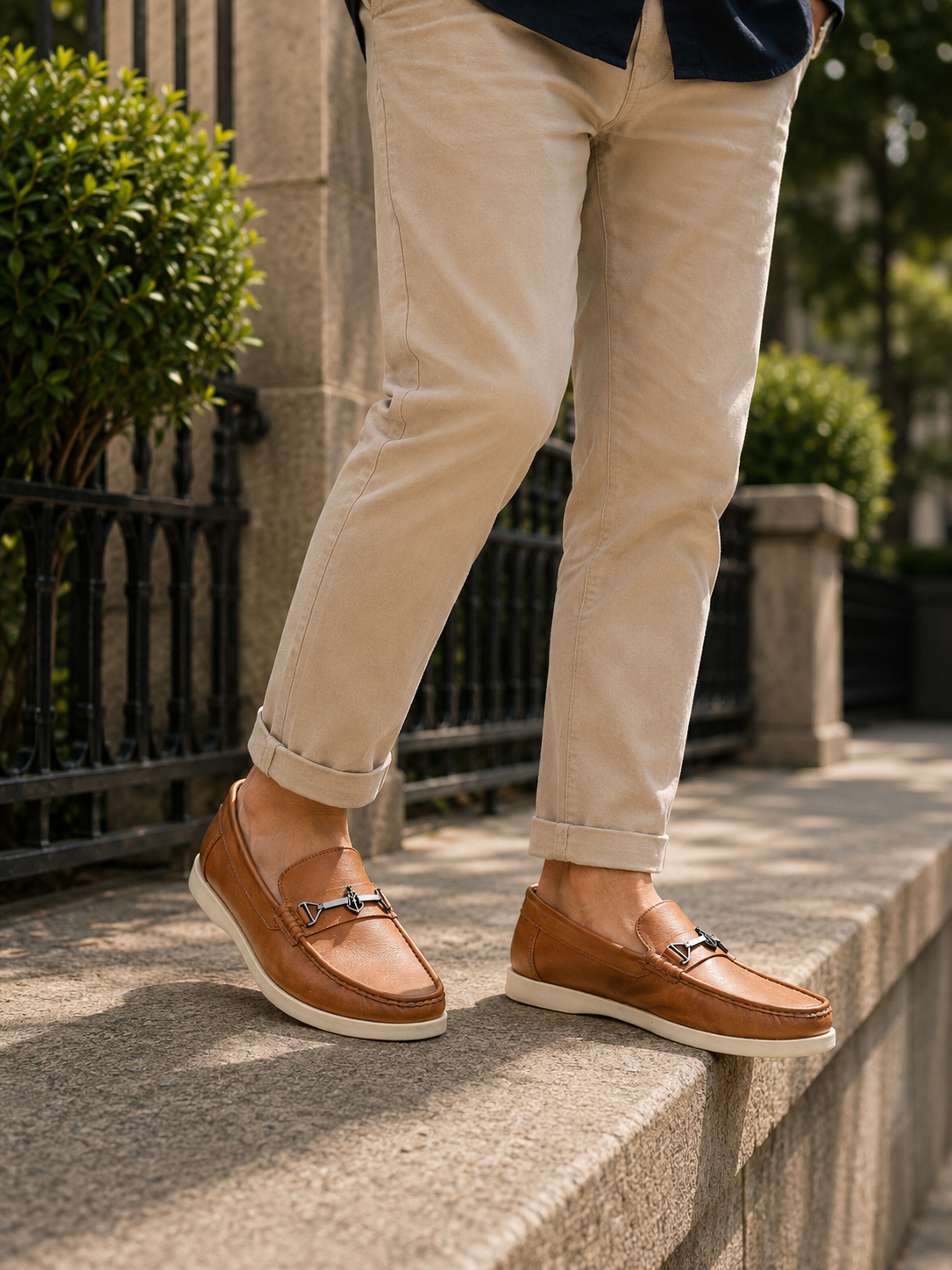 Haris Loafers Tan