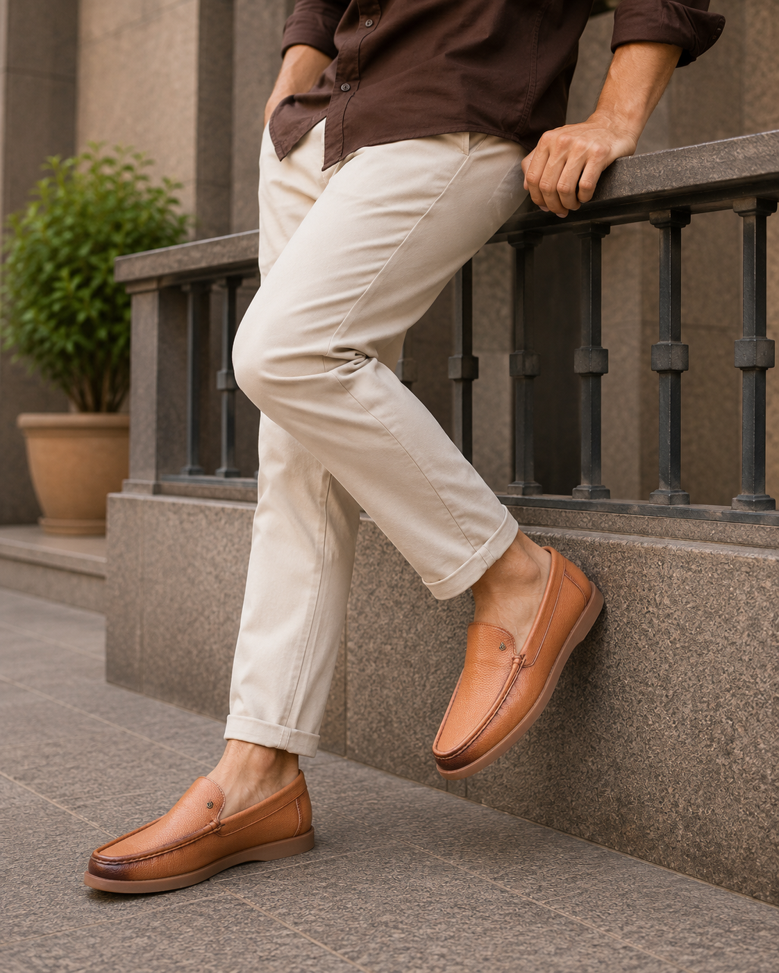 Hazen Loafers Tan