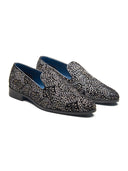 Emilia Ethnic Slip Ons Black