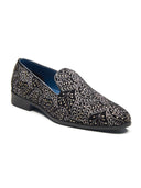 Emilia Ethnic Slip Ons Black
