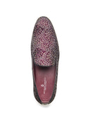 Emilia Ethnic Slip Ons Cherry