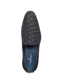 Isernia Ethnic Slip Ons Black