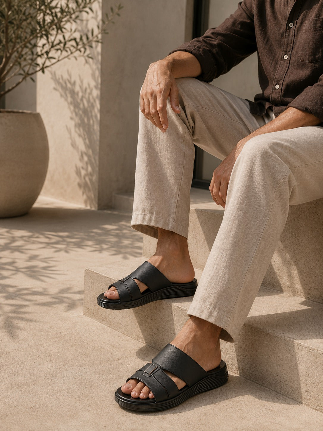 Lucca Sandals Black
