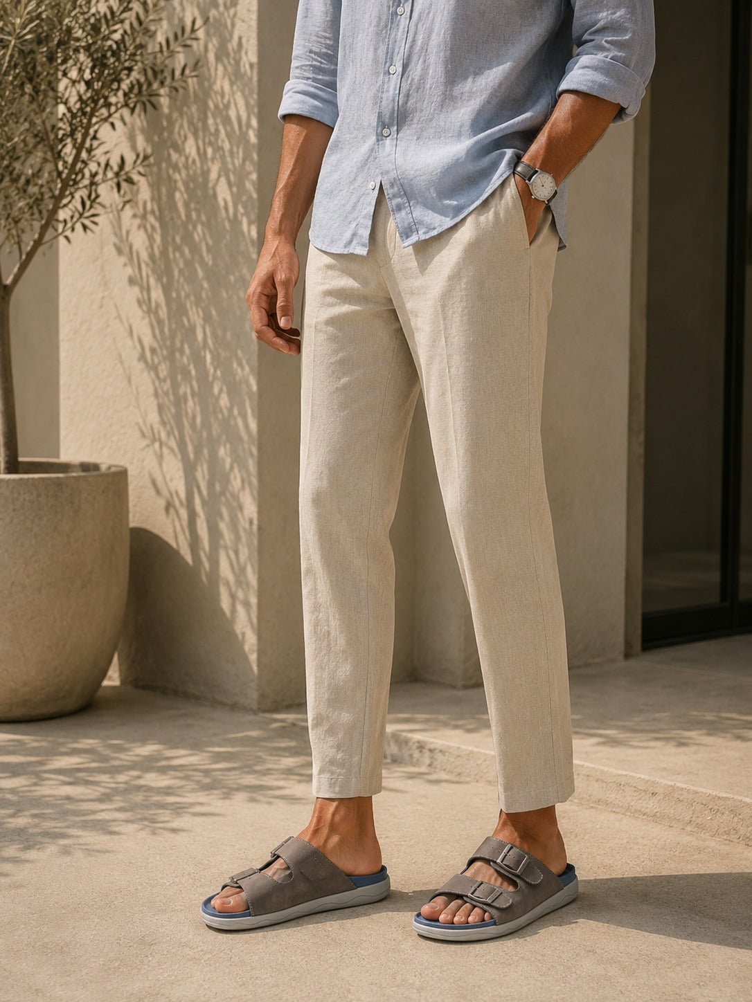 Lusso Sandals Grey