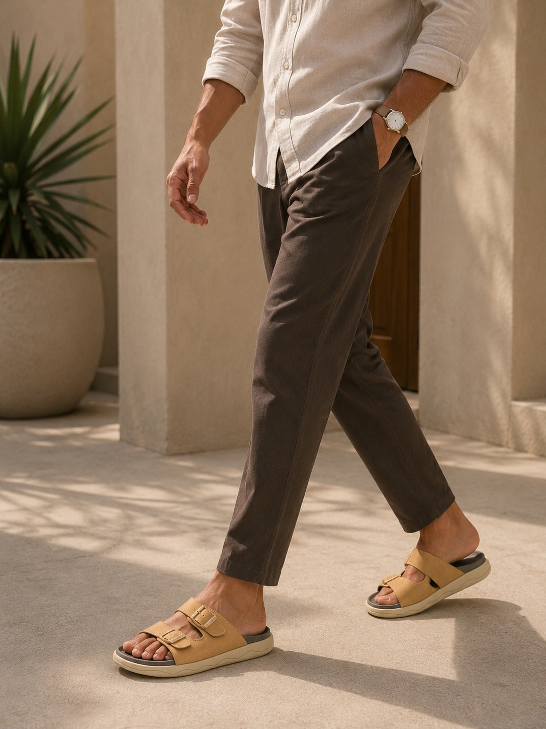Lusso Sandals Tan