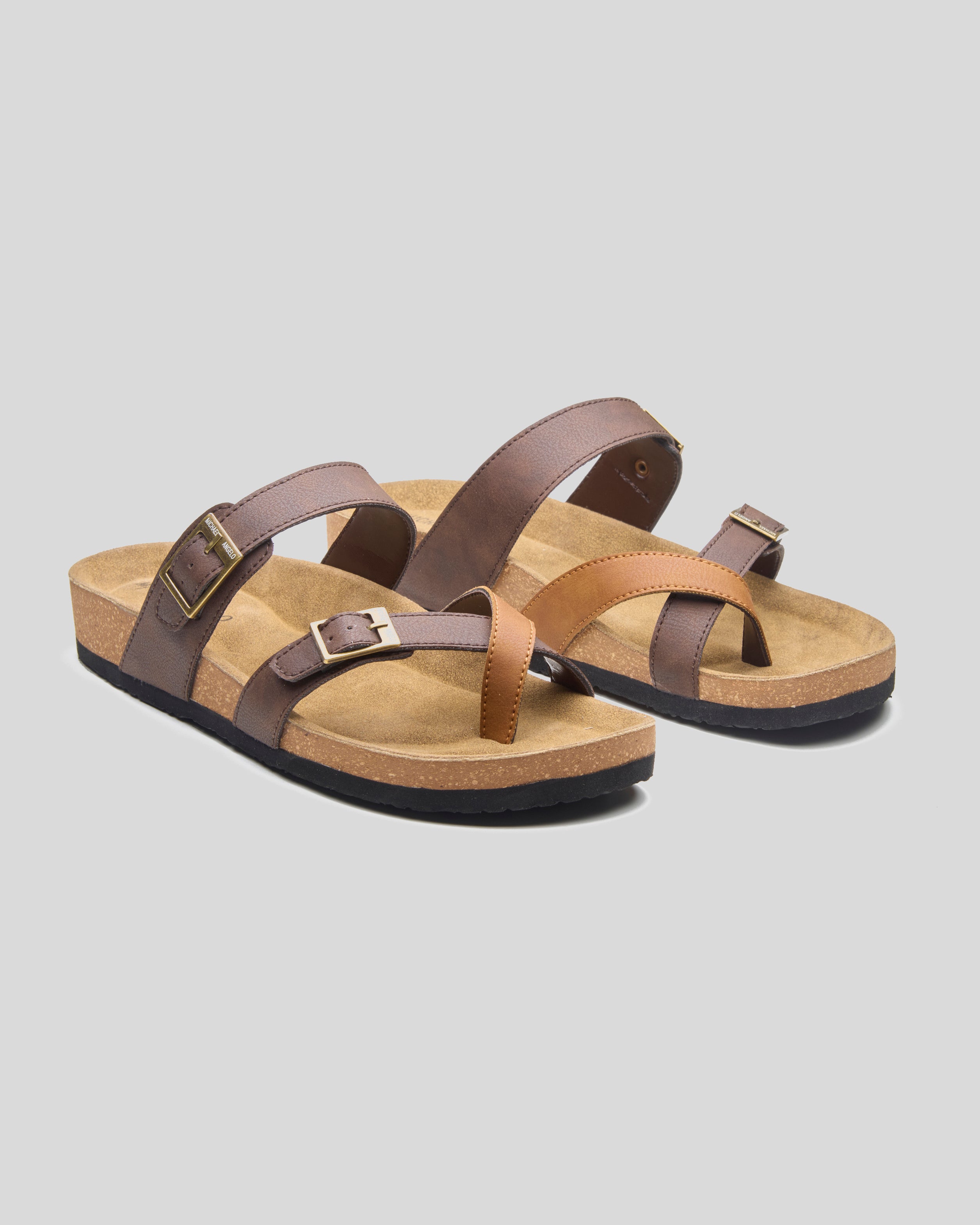 Renzo Sandals Brown