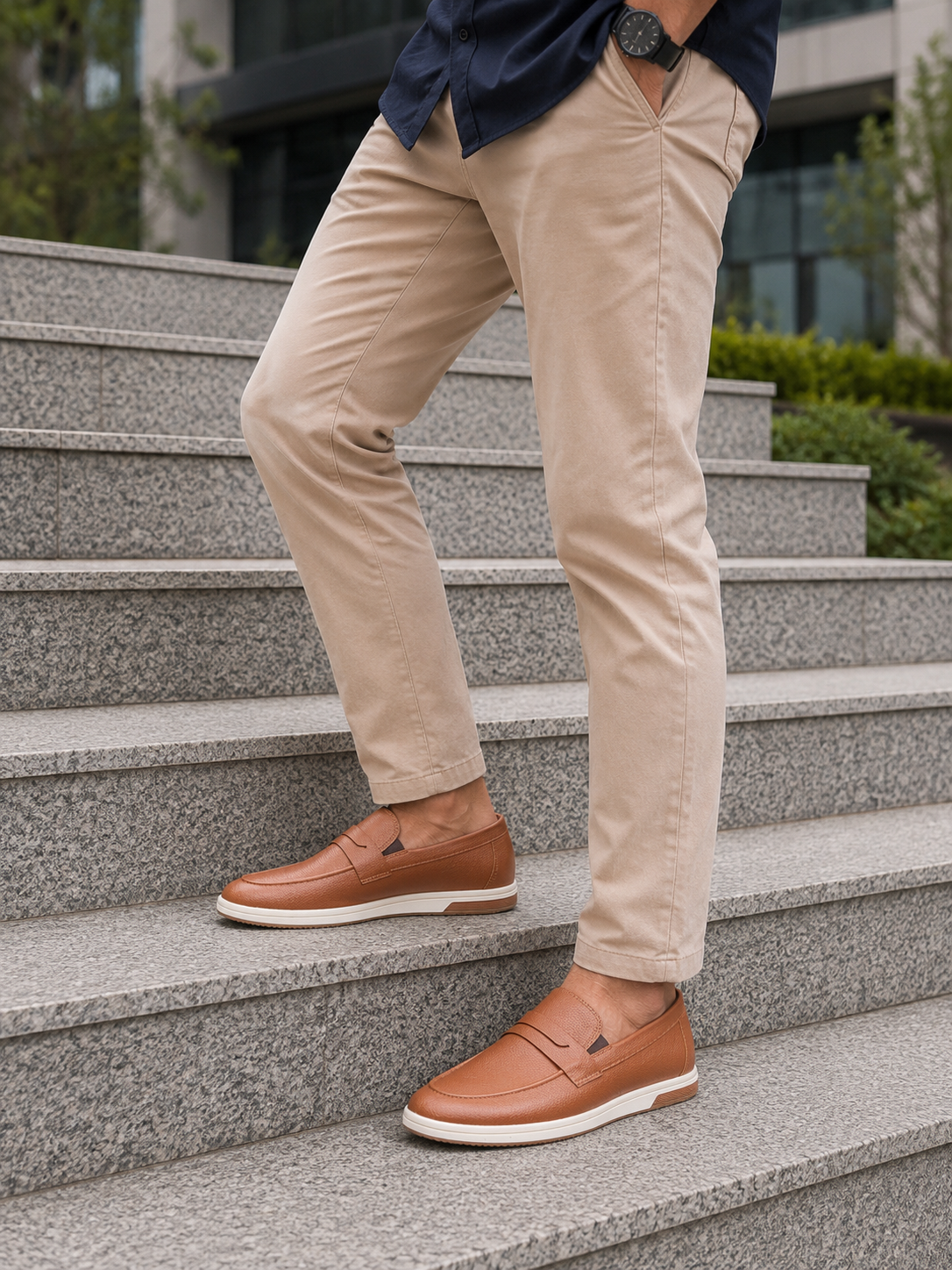 Zinoe Fashion Casuals Shoes Tan