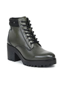 Comiso Ankle Boots Olive