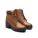 Comiso Ankle Boots Tan