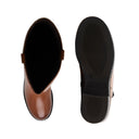 Crema Long Boots Tan