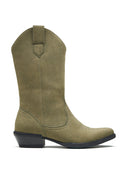 Cefalu Long Boots Olive