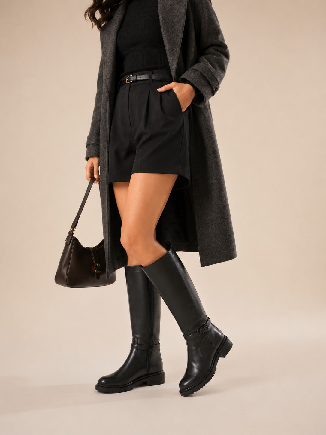 Caserta Long Boots Black
