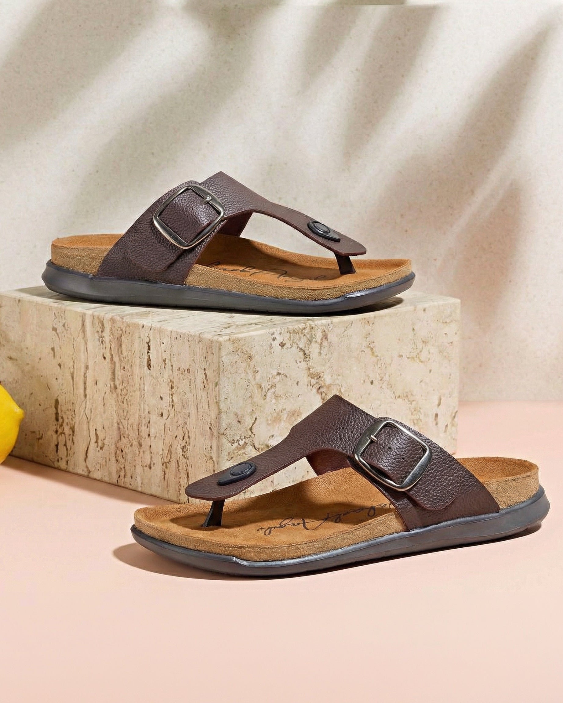 Valeria Sandals Brown